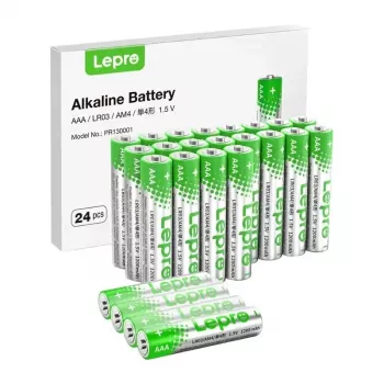 LEPRO 130001-24 AAA R3 Αλκαλικές Μπαταρίες, Συσκευασία 24 τεμ.