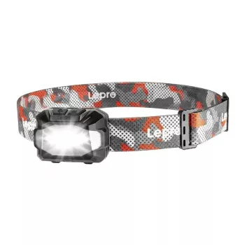 LEPRO 320023 300 lm επαναφορτιζόμενο φακό κεφαλής με λειτουργίες κόκκινου φωτός