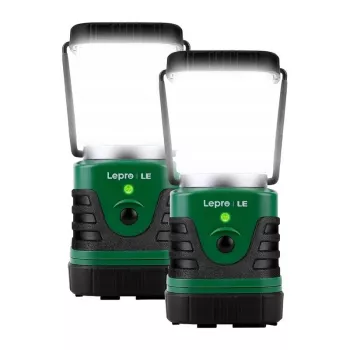 LEPRO 3300008-2 Φωτιστικό Camping, 4400mAh, Συσκευασία 2 τεμ.