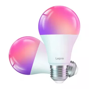 LEPRO B1-EU-2 Έξυπνος λαμπτήρας LED E27 WLAN, συσκευασία 2 τεμ.