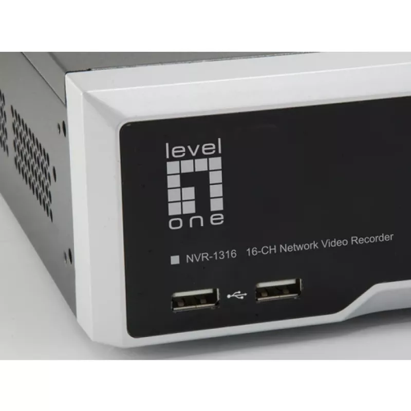 LevelOne NVR-1612 16 καναλιών 12MP 4-Bay βίντεο εγγραφής δικτύου