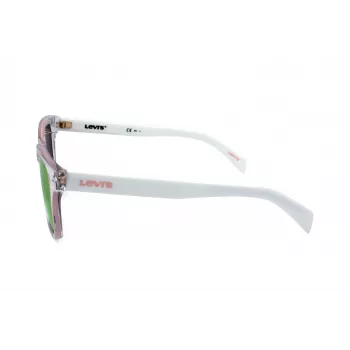 LEVI'S LV-1002-S-900 Unisex Ορθογώνια Γυαλιά ηλίου Μαύρο/Γκρι 53mm