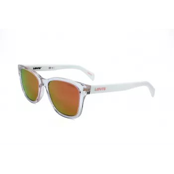 LEVI'S LV-1002-S-900 Unisex Ορθογώνια Γυαλιά ηλίου Μαύρο/Γκρι 53mm