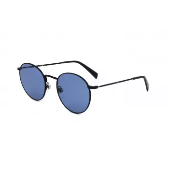 LEVI'S LV-1005-S-08A unisex γυαλιά ηλίου - κλασικός ορθογώνιος σκελετός ασετάτ - φακοί πολυανθρακικού γκρι UV400 - 52/21/145 mm