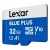Lexar BLUE PLUS microSDHC Κάρτα μνήμης 32 GB, C10 A1 U3 V10