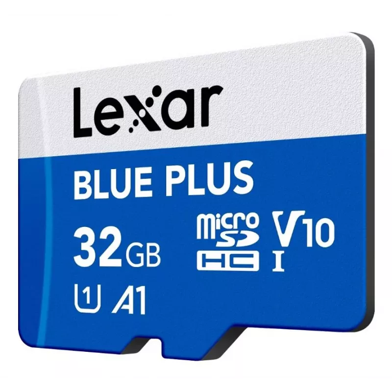 Lexar BLUE PLUS microSDHC Κάρτα μνήμης 32 GB, C10 A1 U3 V10