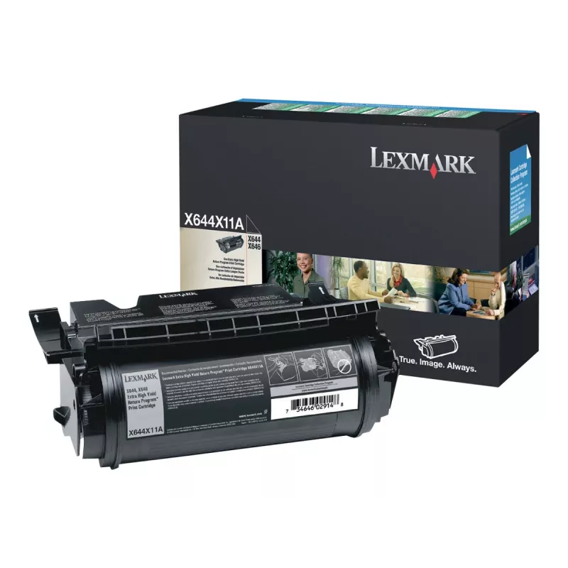 Lexmark Μαύρη Γνήσια Κασέτα Toner LCCP, LRP