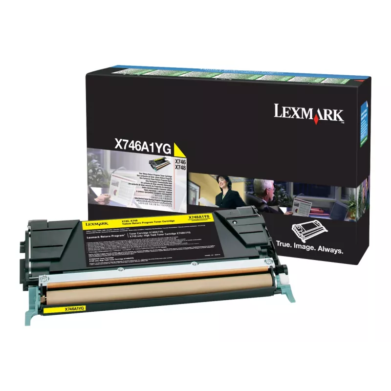 Lexmark Κίτρινο Γνήσιο Τόνερ LCCP, LRP
