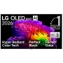 LG OLED83G61LW 83 inch OLED evo 4K Smart TV (webOS 23, α9 AI-Prozessor Gen6, Dolby Vision/Atmos, 120Hz, G6 Gallery Design)