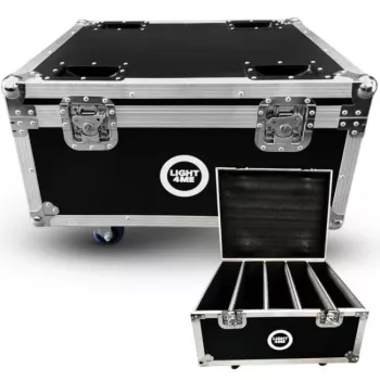 LIGHT4ME AURORA WASH HEAD CASE 4IN1 Flight Case για 4 Moving Heads
