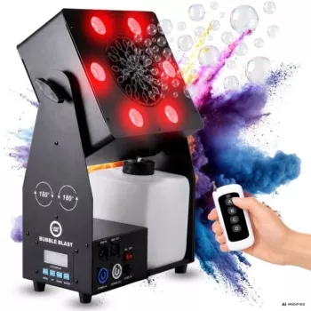 LIGHT4ME BUBBLE BLAST Μηχανή σαπουνόφουσκων σκηνής