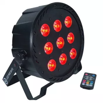 LIGHT4ME LED PAR 9x10W MKII RGBW με τηλεχειριστήριο IR