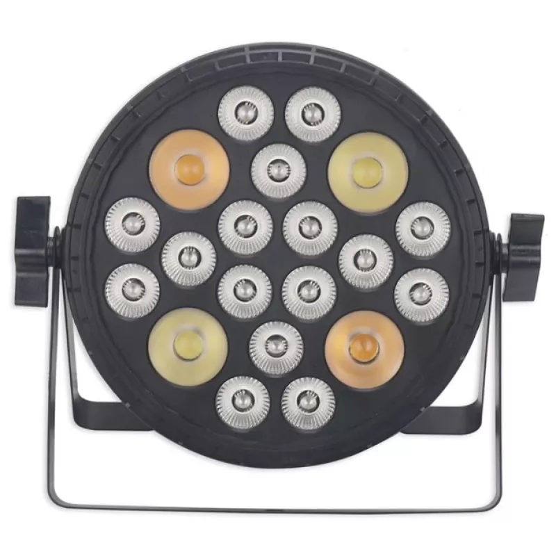 LIGHT4ME MULTIPAR 416 RGB-UV+WW/CW Προβολέας Σκηνής