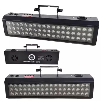 LIGHT4ME UV DMX BAR 54x3W Φωτιστικό εφέ LED UV