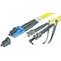 Lightwin 2m LC-ST Duplex OM3 Multimode Καλώδιο Patch οπτικών ινών, LSZH, Μαύρο/Μπλε (LDP-50 LC-ST 2.0 OM3)