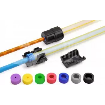 Lightwin DC 10MM SEAL 5-3.5MM Στεγανοποιητικό Διέλευσης Καλωδίου Splitter για Σωλήνες FTTx 10mm