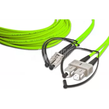 Lightwin LDP-50 LC-SC 2.0 OM5 duplex multimode καλώδιο patch οπτικής ίνας, LC σε SC, OM5, 2 m