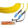 Lightwin LSP-09 LC-LC 20m OS1 Single-Mode Duplex Καλώδιο Patch Οπτικής Ίνας, Κίτρινο LSP-09 LC-LC 20.0