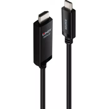 Lindy 1m Καλώδιο προσαρμογέα USB Type C σε HDMI 8K60 (43433)