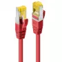 LINDY 30m Cat.7 SFTP PiMF καλώδιο patch RJ45 χωρίς αλογόνα, Κόκκινο 47301