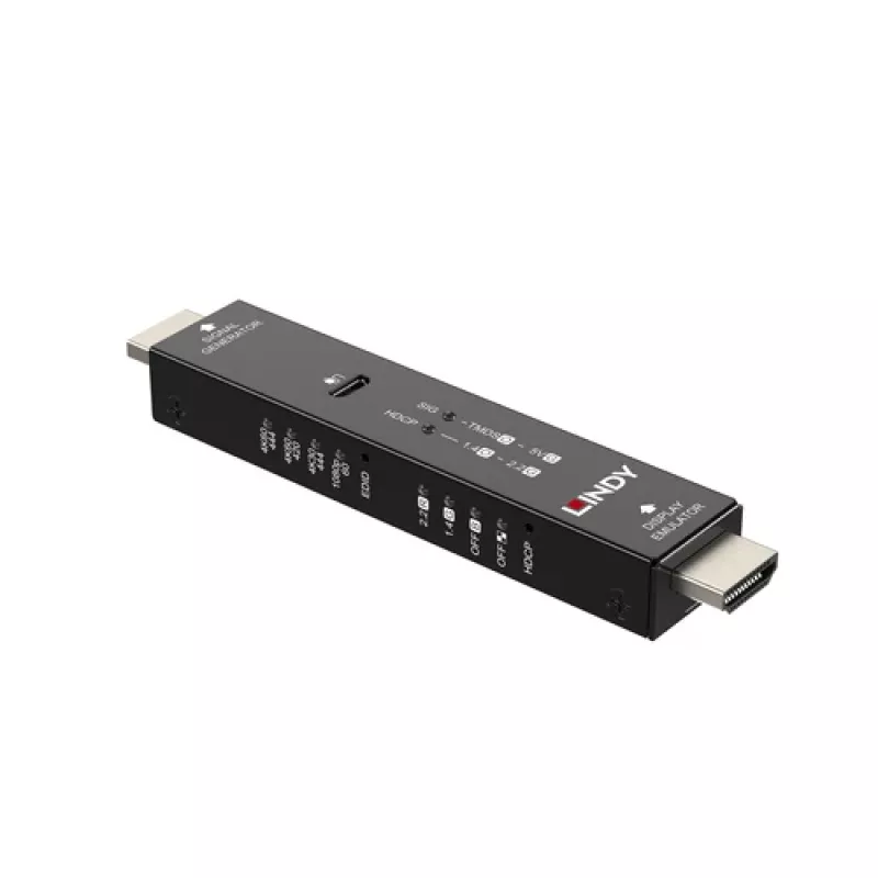 LINDY HDMI 4K60 Γεννήτρια σήματος & εξομοιωτής οθόνης 32683