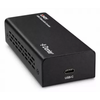 LINDY USB-C Dante In/Out Μετατροπέας 2x2 Audio Interface 70617