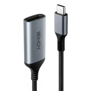LINDY Καλώδιο προσαρμογέα USB Type C σε DisplayPort 4K 60Hz