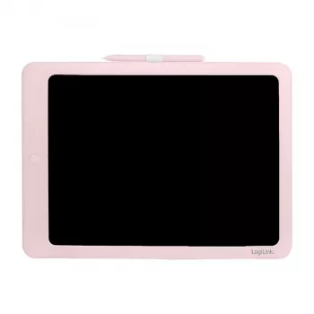 LogiLink AA0182 LCD Tablet γραφής, 14 ίντσες, Ροζ, Πολύχρωμος επαναχρησιμοποιήσιμος πίνακας ζωγραφικής