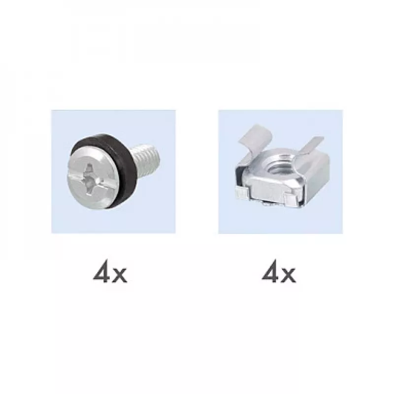 Logilink ACT111 Ράφι ράφι 200 mm 1U Γκρι Επίπεδο rack