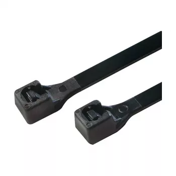 LogiLink δεματικά καλώδίων PA66 2,5x200mm μαύρα (100 τεμ.)