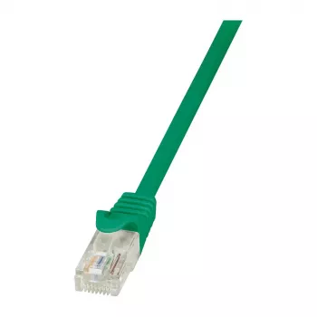 LogiLink Cat.5e U/UTP Gigabit Patchkabel, RJ45, 1,5 m, πράσινο