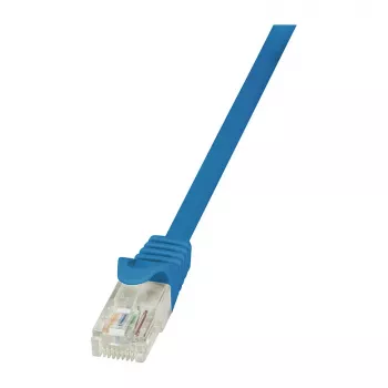LogiLink Cat.5e U/UTP Καλώδιο Patch 0,25 m Μπλε