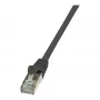 LogiLink Cat.6 F/UTP Καλώδιο Ethernet Patch, 1m, Μαύρο, EconLine