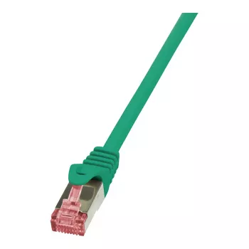LogiLink Cat.6 S/FTP Καλώδιο patch, Πράσινο, 0,5 m, PrimeLine