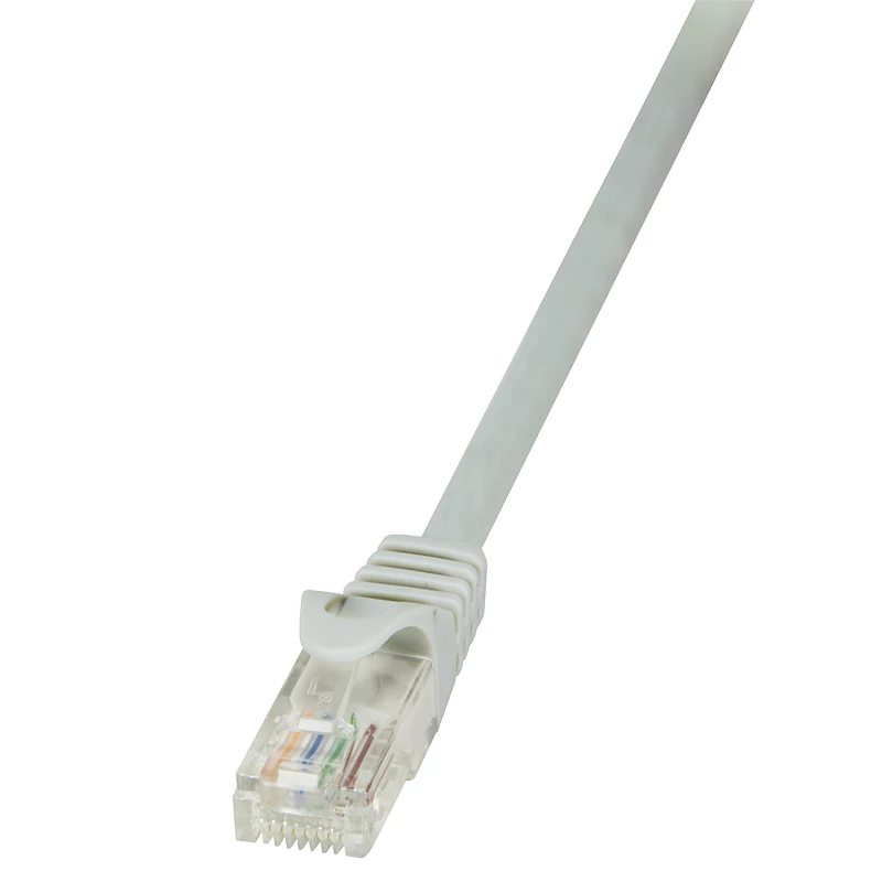 LogiLink Cat.6 U/UTP EconLine καλώδιο patch, γκρι, 0,5 m CP2022U