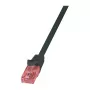 LogiLink καλώδιο patch Cat.6 U/UTP, 3 m, μαύρο, 1 Gbit/s, RJ45, Snagless, χαλκός