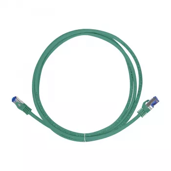 LogiLink Cat.6A S/FTP Ultraflex Καλώδιο Patch, πιστοποιημένο GHMT, Πράσινο, 1,0 m