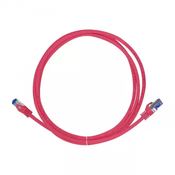 LogiLink Cat.6A S/FTP Ultraflex Καλώδιο Patch, Πιστοποιημένο GHMT, Κόκκινο, 1,0 m