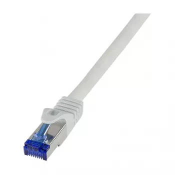 LogiLink Cat.6A S/FTP Ultraflex καλώδιο patch, γκρι, 1,0 m, πιστοποιημένο GHMT