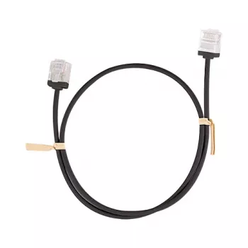 LogiLink Cat.6A U/UTP Slim High-Flex Καλώδιο patch, 1,5 m, Μαύρο