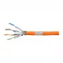 LogiLink Cat.7 1000 MHz καλώδιο εγκατάστασης 23 AWG S/FTP 50m, πορτοκαλί