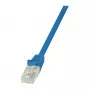 LogiLink CP1036U Cat 5e U/UTP Καλώδιο Patch RJ45, 1 m, Μπλε, Snagless
