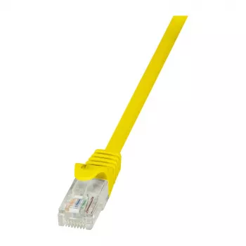 LogiLink CP1067U CAT 5e U/UTP Καλώδιο Patch, RJ45, 3m, Κίτρινο, Snagless