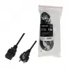 Logilink CP151 καλώδιο ρεύματος, CEE 7/7 σε IEC C19, μαύρο, 1 m