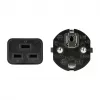Logilink CP151 καλώδιο ρεύματος, CEE 7/7 σε IEC C19, μαύρο, 1 m