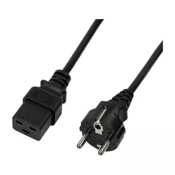 Logilink CP151 καλώδιο ρεύματος, CEE 7/7 σε IEC C19, μαύρο, 1 m