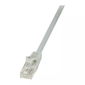 LogiLink CP2012U Καλώδιο δικτύου Cat.6 U/UTP, 0,25 m, Γκρι, Snagless