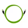 LOGILINK CQM105S M12 CAT6A Βιομηχανικό Καλώδιο Ethernet Patch, PUR, M12 X-coded σε RJ45, 15m, S/FTP