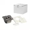LogiLink DSIT χωνευτή πρίζα Cat. 6a θωρακισμένη 2 θυρών RJ45 εκρού