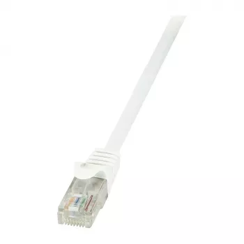LogiLink EconLine Cat.6 U/UTP καλώδιο patch, RJ45, 1,5 m, λευκό